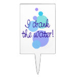 Bebí el agua