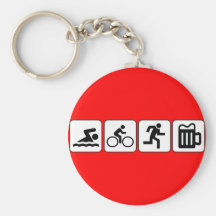 Bebida del funcionamiento de la bici de la nadada llavero personalizado