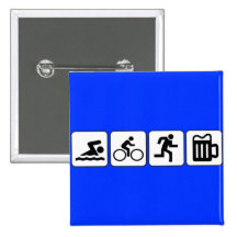 Bebida del funcionamiento de la bici de la nadada pins