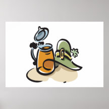 Bebida del irlandés posters