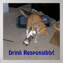 ¡Bebida responsable! Impresiones