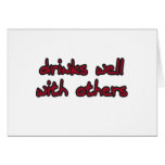 Bebidas bien con otras tarjetas