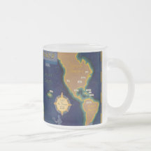 Bebidas del mundo taza de café