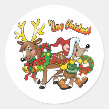 Bebidas espirituosas del navidad pegatina