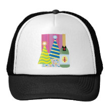 Bebidas festivas gorro de camionero