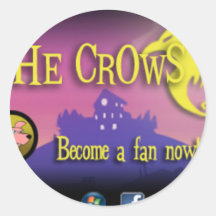 Become a fan sticker pegatina