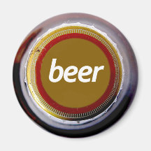 Beer (Cerveza) Imán De Frigorifico