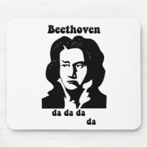 Beethoven divertido tapetes de ratones