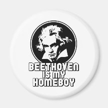 Beethoven Imán Para Frigorífico