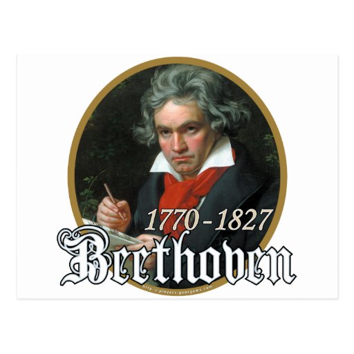 Beethoven Tarjeta Postal