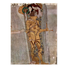 ~ Beethovenfries de Gustavo Klimt Tarjetas Postales