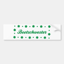 Beetschwester Pegatina De Parachoque
