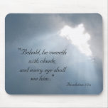 "Behold, él cometh con la nube… Tapetes De Ratón