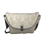 Beige floral adornado del modelo 2 del nouveau del bolsas de mensajería