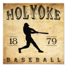 Béisbol 1879 de Holyoke Massachusetts Fotografía
