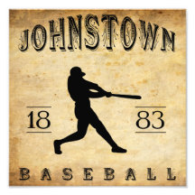 Béisbol 1883 de Johnstown Pennsylvania Fotos