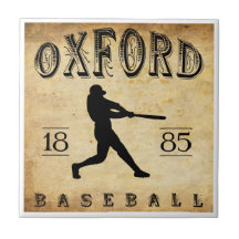 Béisbol 1885 de Oxford Carolina del Norte Azulejo