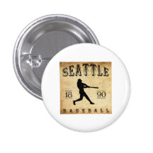 Béisbol 1890 de Seattle Washington Pin