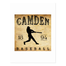 Béisbol 1894 de Camden Arkansas Postales