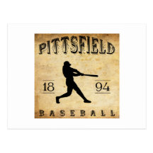 Béisbol 1894 de Pittsfield Nueva York Tarjetas Postales