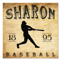 Béisbol 1895 de Sharon Pennsylvania Arte Fotográfico