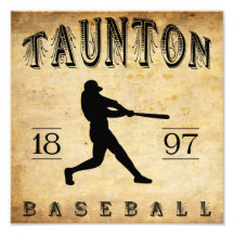 Béisbol 1897 de Taunton Massachusetts Fotografías