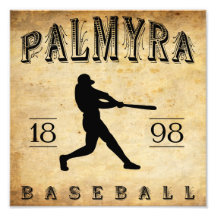 Béisbol 1898 de Pennsylvania del Palmyra Foto