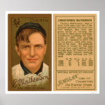 Béisbol 1911 de Christy Mathewson Posters
