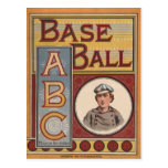 Béisbol ABCs Postales
