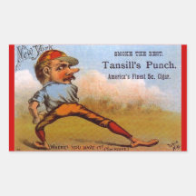 Béisbol antiguo TC Tobin de la imagen del anuncio 