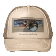 Béisbol Cap~Mural #3:  Jazz de la costa oeste Gorra