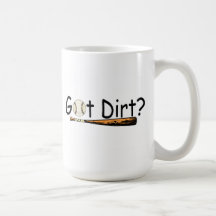 Béisbol conseguido de la suciedad tazas de café