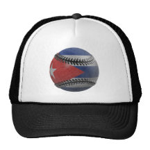 Béisbol cubano gorros bordados