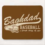 béisbol de Bagdad - lanzo el zapato en usted Tapetes De Ratones