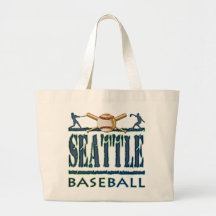 Béisbol de Seattle Bolsa Lienzo