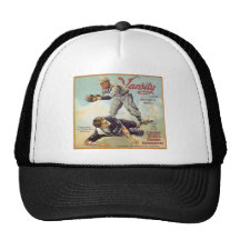 béisbol del equipo universitario gorras