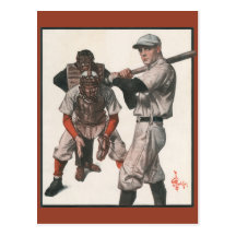 Béisbol del vintage tarjetas postales