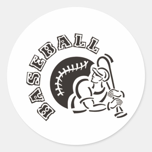 Béisbol Etiqueta Redonda
