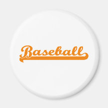 béisbol imán de frigorifico