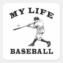 Béisbol mi vida pegatinas  