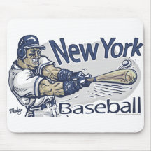 Béisbol Mousepad de Nueva York Alfombrillas De Raton