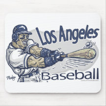 Béisbol Mousepad del LA Alfombrillas De Ratón