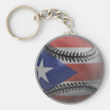 Béisbol puertorriqueño llavero personalizado