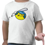 Béisbol sonriente camisetas