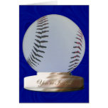 Béisbol usted es tarjeta invitada de la invitación