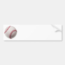 Béisboles - plantilla del fondo del béisbol del pe pegatina de parachoque