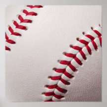 Béisboles - plantilla del fondo del béisbol del pe posters