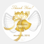 Belces coas alas de oro Sticker-Cust. Pegatina