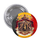 Belgian flag with coat of arms speldbutton