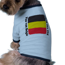 Belgische driekleur van Belgie huisdieren kleding